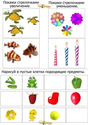 Задания по математике в картинках для детей 5-7 лет - Азбука воспитания