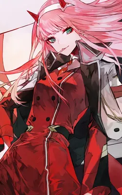 Обои на рабочий стол Zero Two / Зеро Ту с мужем и детьми под цветущей  сакурой, из аниме Darling in the FranXX / Милый во Франкcе, обои для  рабочего стола, скачать обои,