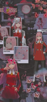 Лучшие обои Любимый во Франксе (Zero two) для мобильных устройств! (20 штук)