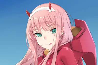 Обои на телефон: Аниме, Милый Во Франксе, Zero Two (Дорогая В Franxx),  1416449 скачать картинку бесплатно.