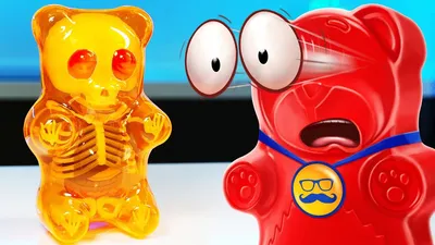 Fun Bear Игрушка Желейный Медведь Валера 8 см Fun Bear антистресс