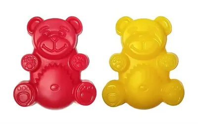 Игрушка Желейный Медведь Валера 9 см Fun Bear silicone toys | AliExpress