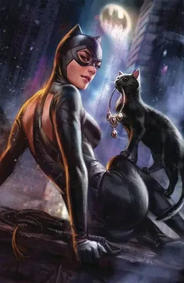 Брошь «Женщина-кошка» z-catwoman-1 купить в интернет-магазине krapivasu