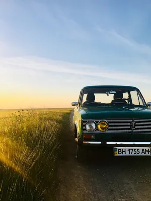 Скачать обои зима, машина, авто, копейка, auto, LADA, 2101, ВАЗ, раздел  другие марки в разрешении 2000x1119