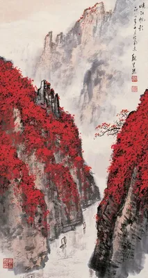 Wallpaper #iOS #Android #Обоинателефон #Apple #обои | Chinese landscape  painting, Japanese art prints, Japanese art